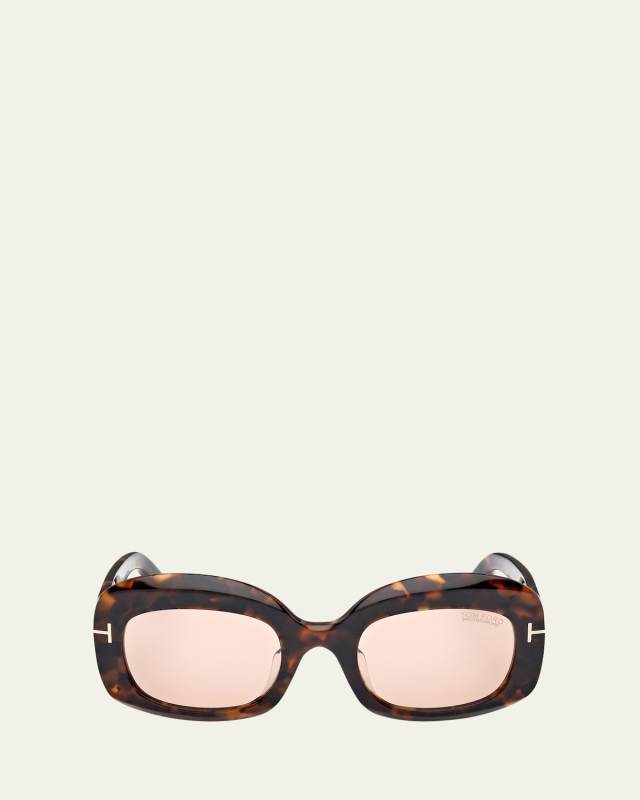Carmen-02 Round Acetate Sunglasses